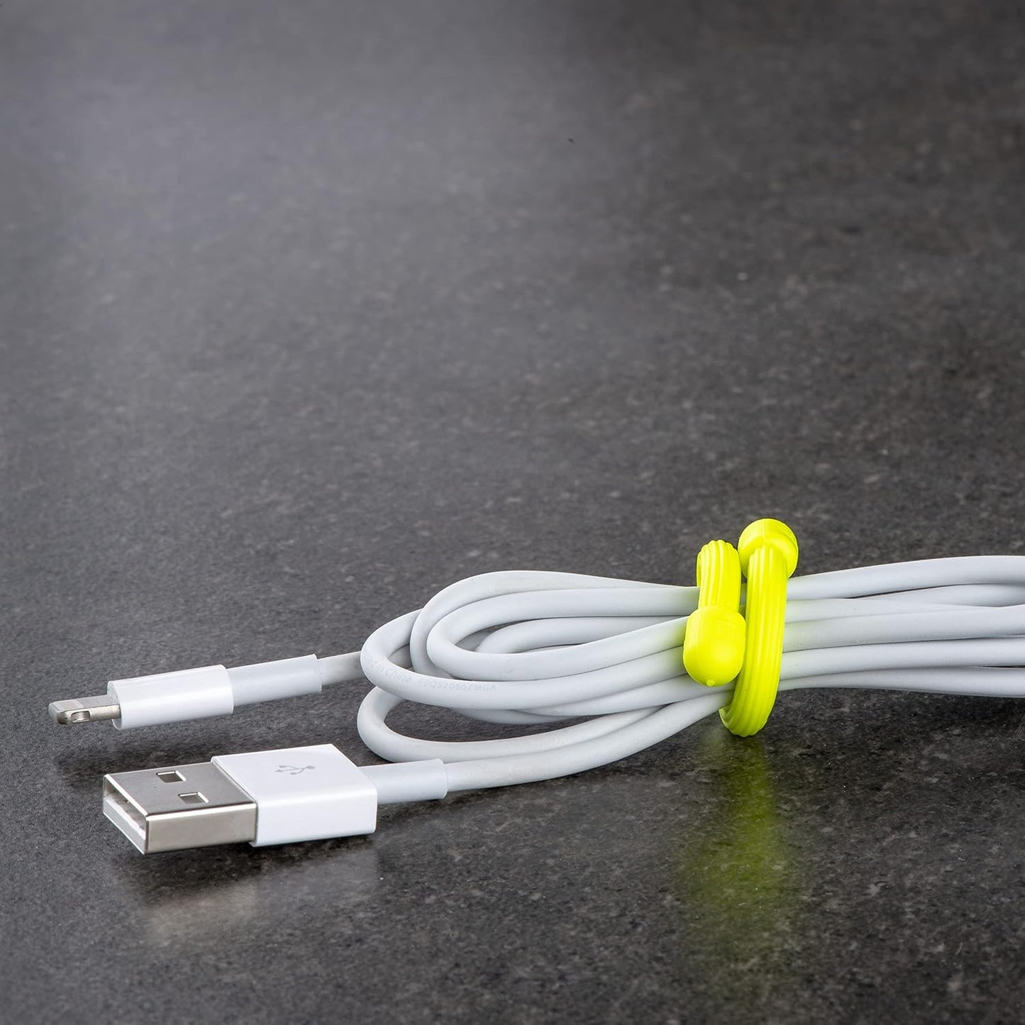 GT3-4PK-A1 Original Gear, Reusable Rubber Twist Tie, Made in The USA, 3-Inch, 3" - 4-Pack, Colors may vary, 4 Count