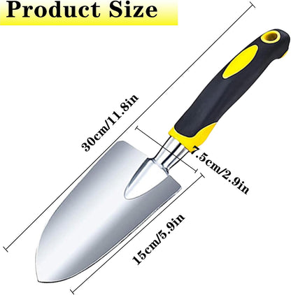 Garden Shovel Garden Hand Trowel, Heavy Duty Gardening Hand Tools