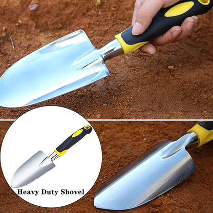 Garden Shovel Garden Hand Trowel, Heavy Duty Gardening Hand Tools