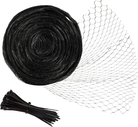 Bird Netting, 13 x 33 Ft Heavy Duty Fruit Tree Netting for Garden
