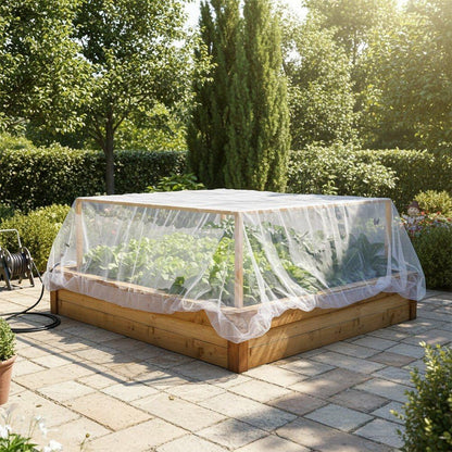 Insect Netting for Garden, Plant Mesh Cover, Berry Netting, Bug Screen for Vegetable Crops, Reusable Plant Protection