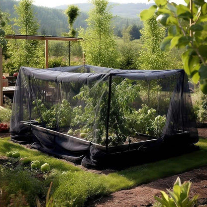 Insect Netting for Garden, Plant Mesh Cover, Berry Netting, Bug Screen for Vegetable Crops, Reusable Plant Protection
