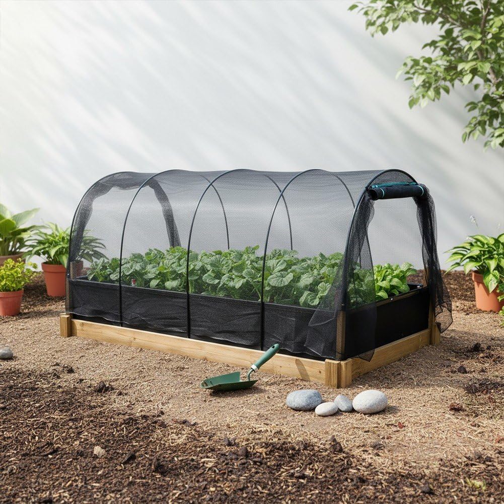 Insect Netting for Garden, Plant Mesh Cover, Berry Netting, Bug Screen for Vegetable Crops, Reusable Plant Protection