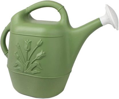 2 Gallon Watering Can - Hunter Green (Pkg/3, Hunter Green)