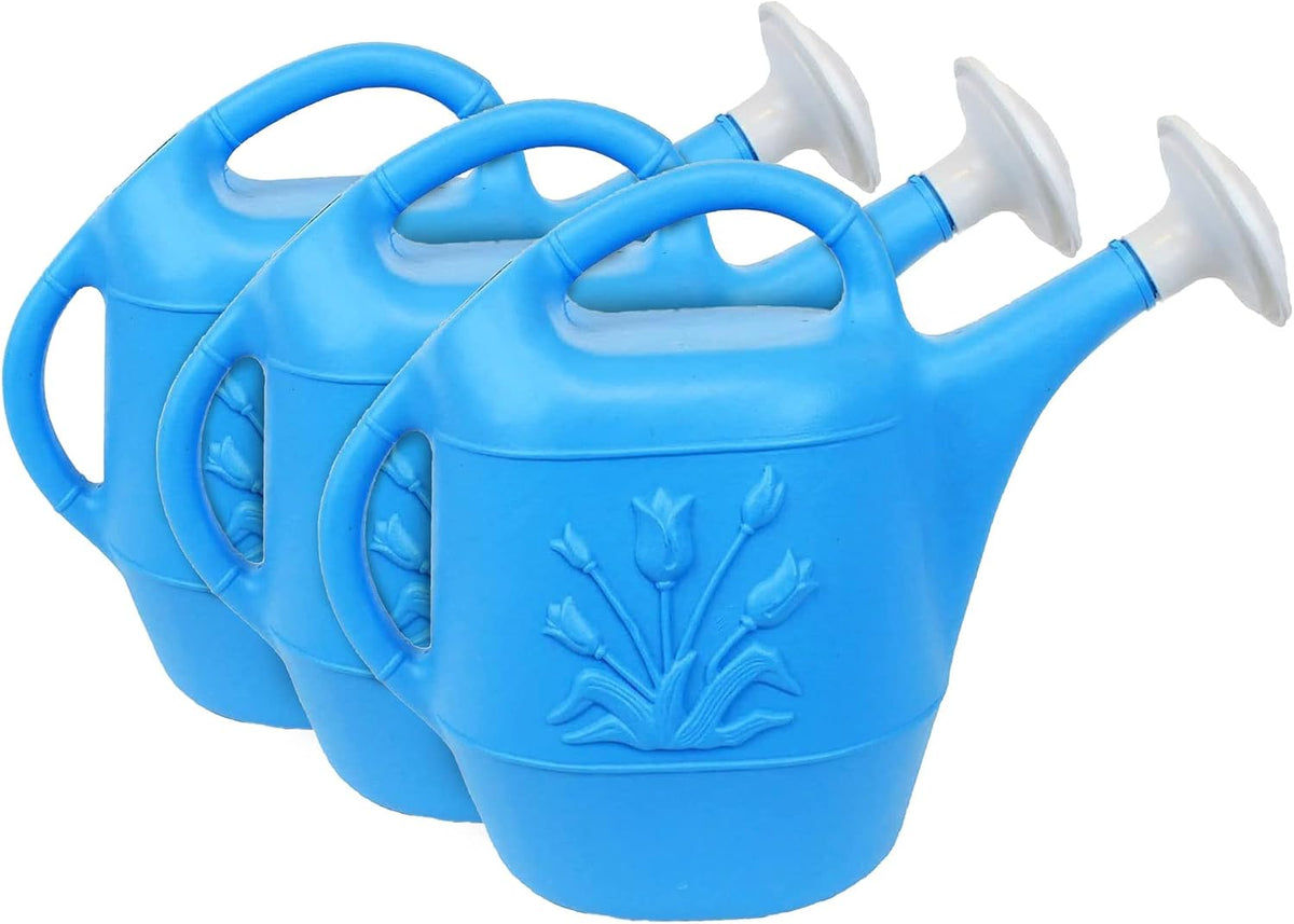 2 Gallon Watering Can - Hunter Green (Pkg/3, Hunter Green)