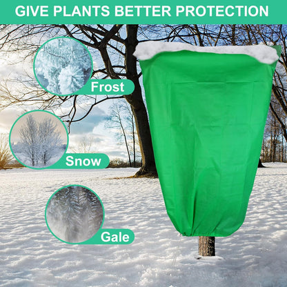 2 Pack 10 x 30ft Plant Covers Freeze Protection 1.2oz Frost Cloth