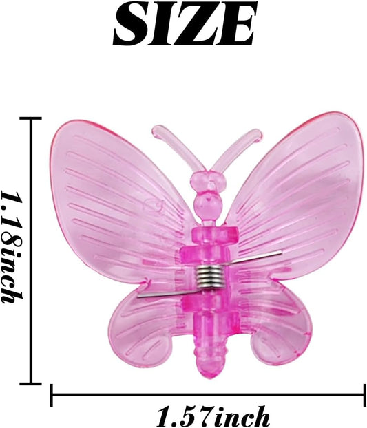 70PCS Orchid Clips Butterfly Plant Clips Orchid Support Clips Vine Clips Plant Clips for Support Flower Orchid Vine