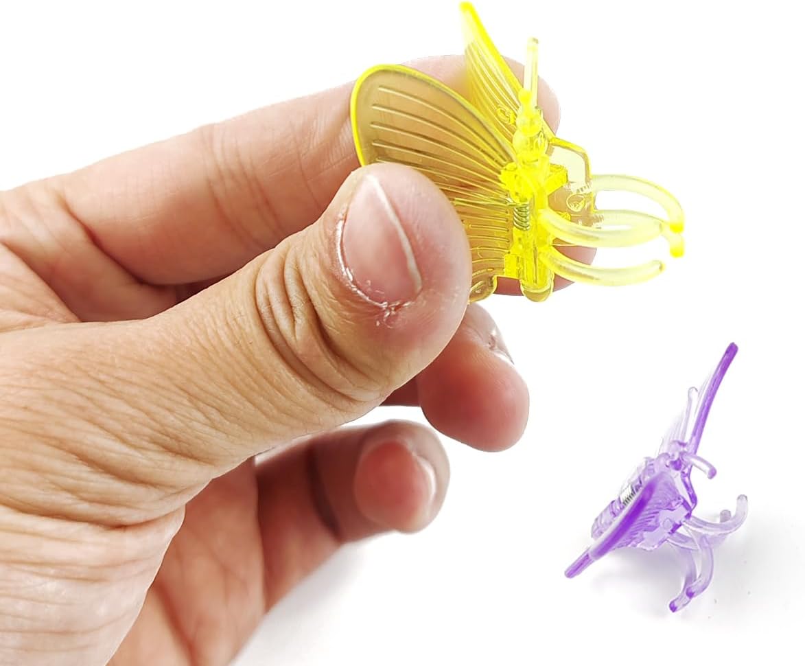 70PCS Orchid Clips Butterfly Plant Clips Orchid Support Clips Vine Clips Plant Clips for Support Flower Orchid Vine