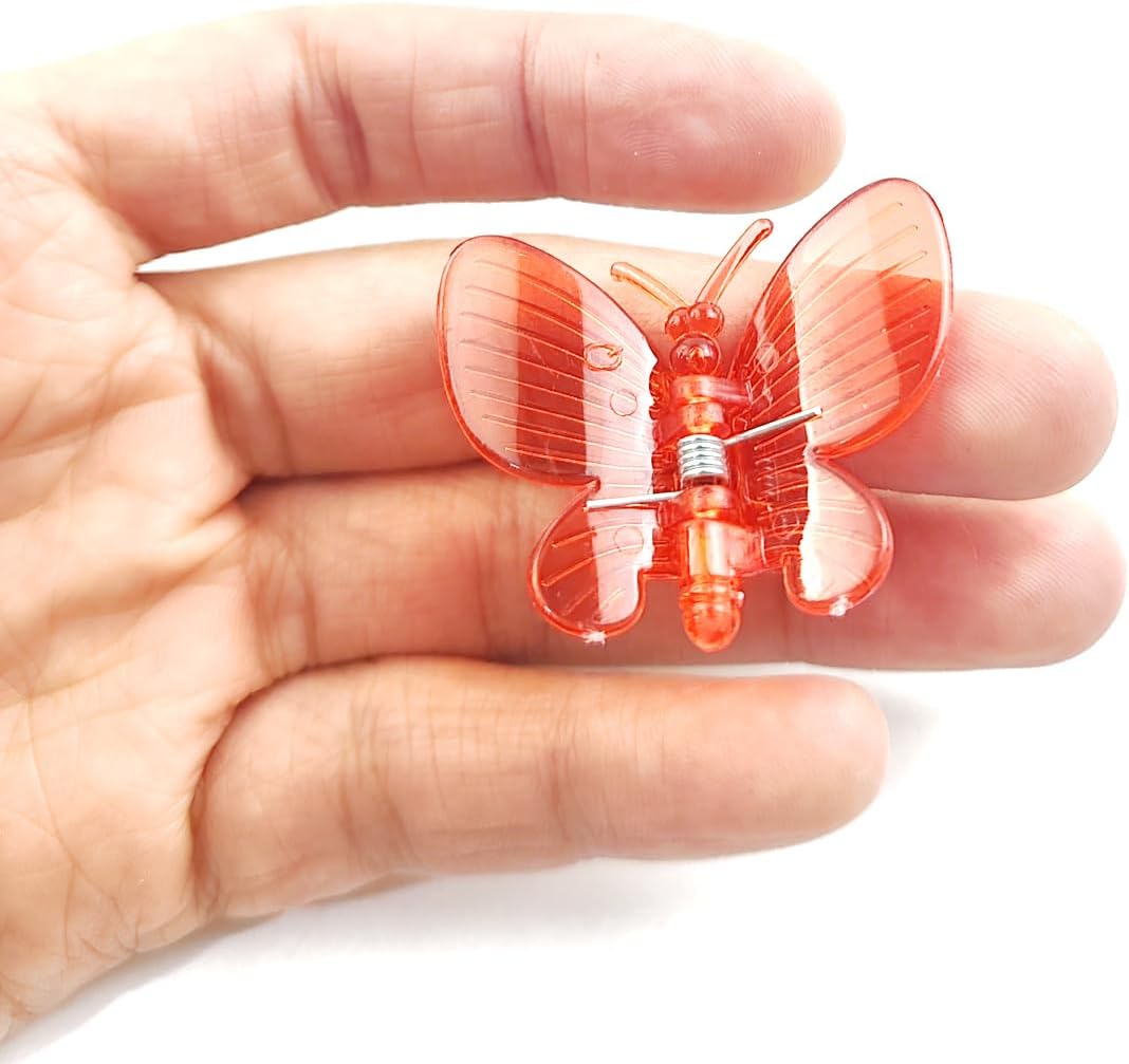 70PCS Orchid Clips Butterfly Plant Clips Orchid Support Clips Vine Clips Plant Clips for Support Flower Orchid Vine