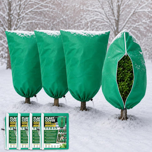 4 Pack Plant Covers Freeze Protection Frost Blanket 32"x47.2"