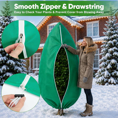 4 Pack Plant Covers Freeze Protection Frost Blanket 32"x47.2"