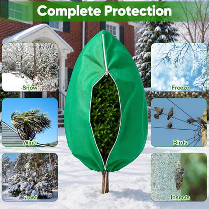 4 Pack Plant Covers Freeze Protection Frost Blanket 32"x47.2"