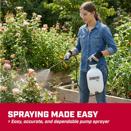 20004 SureSpray 1-Gallon Pump Sprayer for Lawn, Garden & Weeds