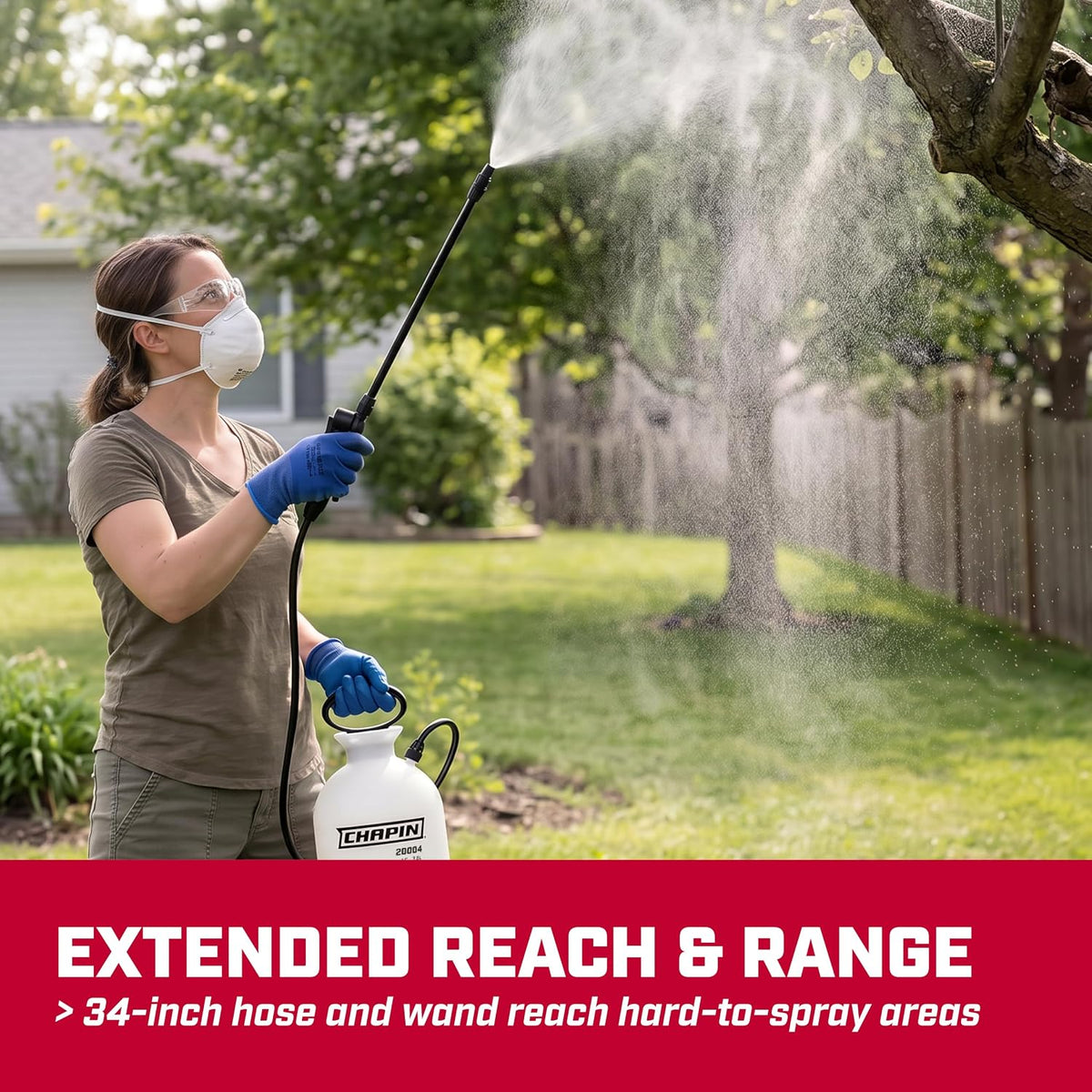 20004 SureSpray 1-Gallon Pump Sprayer for Lawn, Garden & Weeds