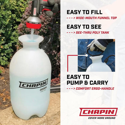 20004 SureSpray 1-Gallon Pump Sprayer for Lawn, Garden & Weeds