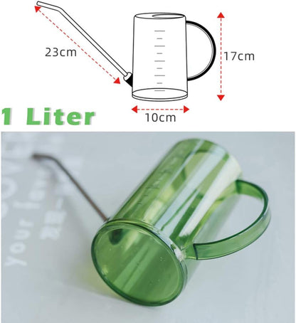 Small Watering Can, Plant Water Can for Indoor Plants, Plant Waterer 1Liter