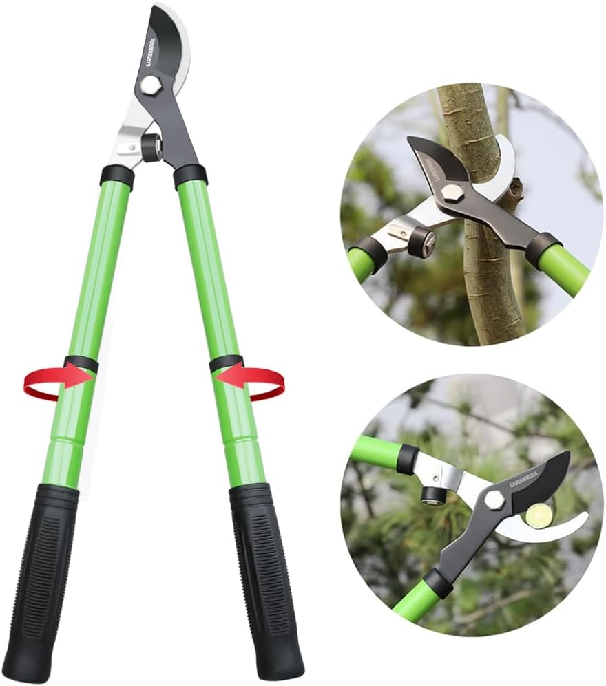 Loppers for Tree Trimmer Heavy Duty with SK5 Carbon Steel Blade