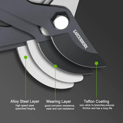 Loppers for Tree Trimmer Heavy Duty with SK5 Carbon Steel Blade