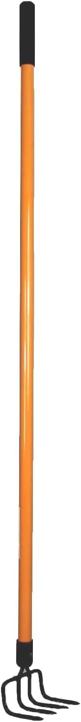 Ashman Garden Cultivator (1Pack)– Sturdy Hand Tiller/Cultivator – Heavy Duty Blade for Digging, Loosening Soil and Weeding – Rubber Grip Handle for a Strong Hold – Rust Resistant