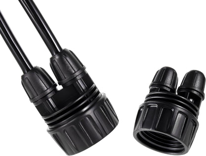 1/4 Barbed Connectors Irrigation Fittings Kits, 128 Pcs
