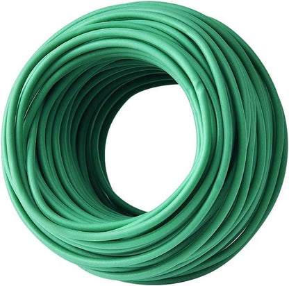Plant Ties - 32.8ft Soft Twist Ties Green TPR Garden Ties Supply, for Supporting Plants Tomatoes Office Home Organizing