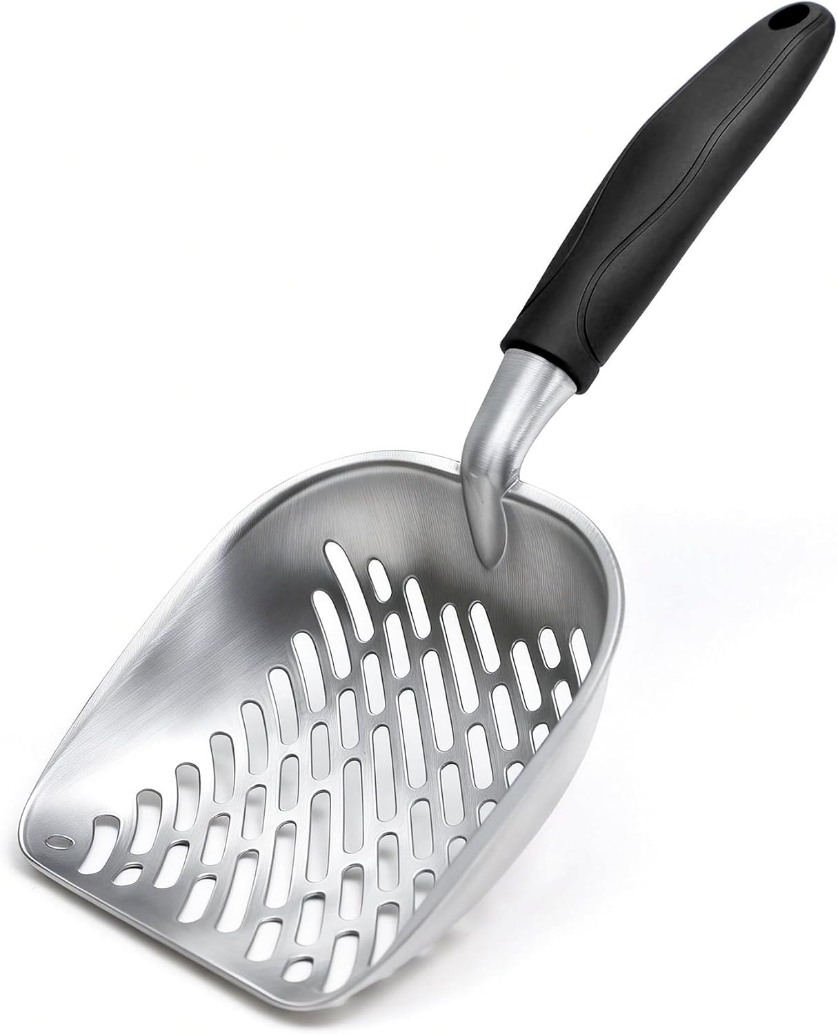 Cat Litter Scoop, Large Long Handle Kitty Metal Scooper