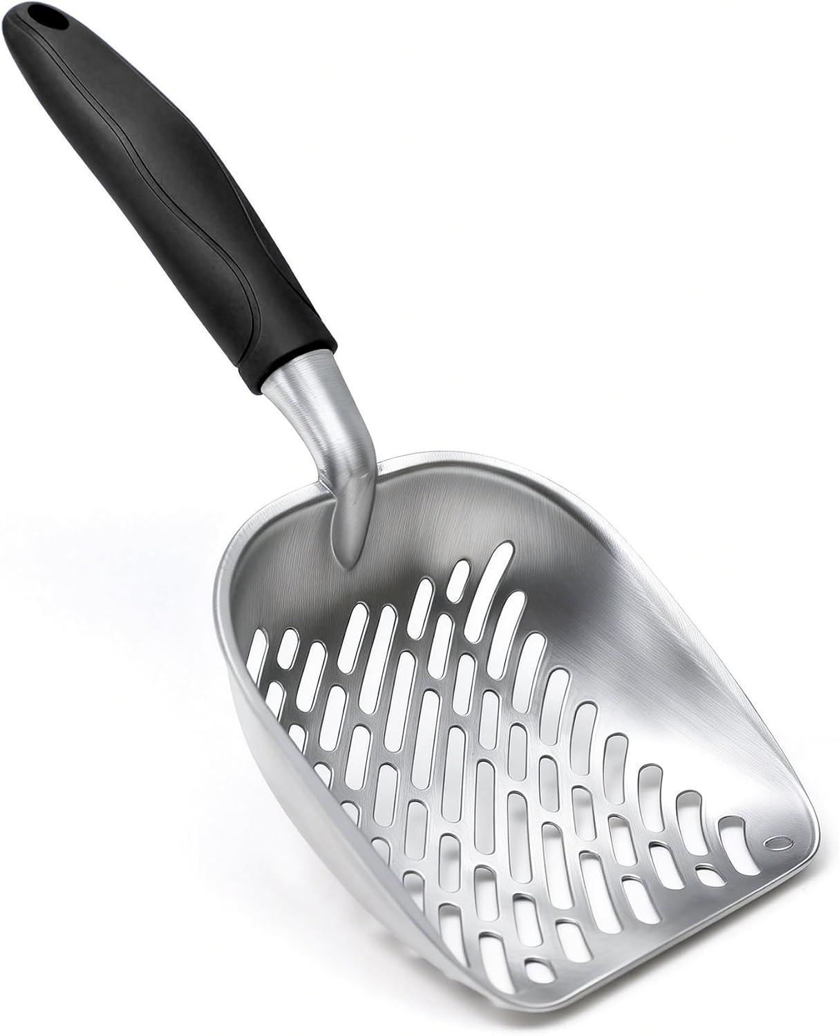 Cat Litter Scoop, Large Long Handle Kitty Metal Scooper