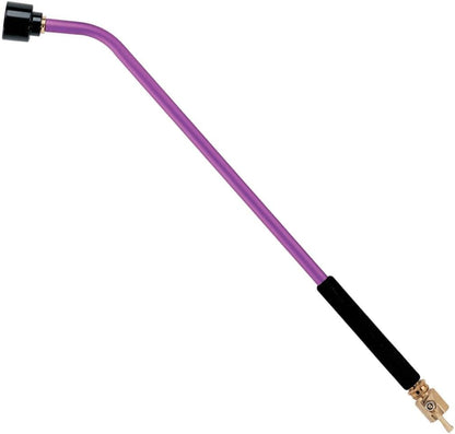 ColorMark Soft Rain Watering Spray Wand – 30” Long, Blue – Lightweight & Durable with 8" Foam Grip and Brass Shut-Off Valve – Ideal for Hanging Baskets, Planters, Gardens, Shrubs & Seedbeds