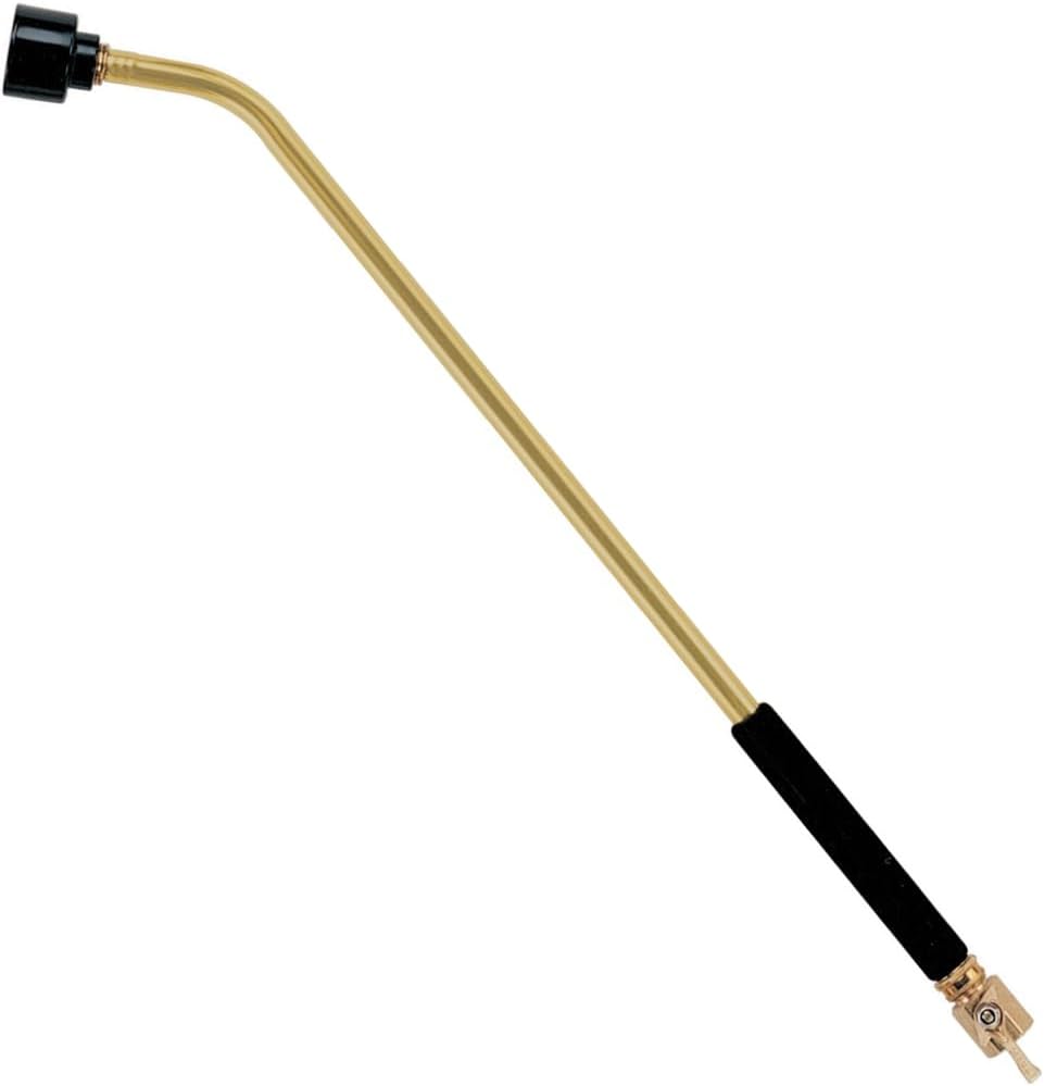 ColorMark Soft Rain Watering Spray Wand – 30” Long, Blue – Lightweight & Durable with 8" Foam Grip and Brass Shut-Off Valve – Ideal for Hanging Baskets, Planters, Gardens, Shrubs & Seedbeds