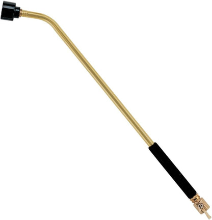 ColorMark Soft Rain Watering Spray Wand – 30” Long, Blue – Lightweight & Durable with 8" Foam Grip and Brass Shut-Off Valve – Ideal for Hanging Baskets, Planters, Gardens, Shrubs & Seedbeds
