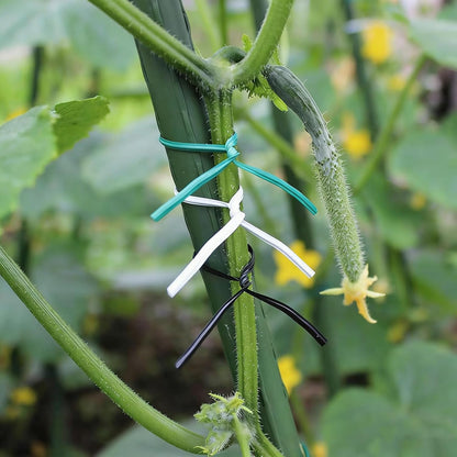 328ft(100m) Garden Plant Twist Ties with Cutter