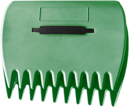 2-Pack Leaf Scoops, Large Leaf Grabber Claws with Ergonomic Handles, Durable Hand Rake Garden Tool for Easy Leaf Pickup, Grass Clippings and Lawn Debris