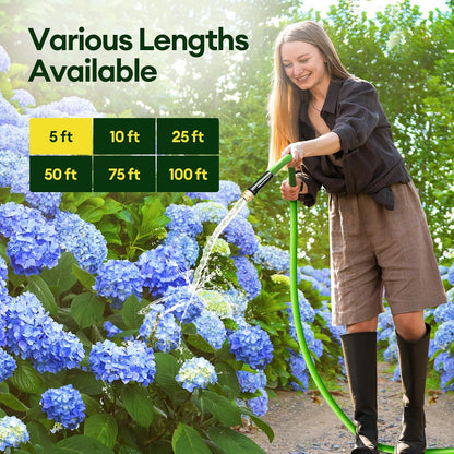 5 ft Garden Hose, 5/8 in Heavy-Duty Water Hose