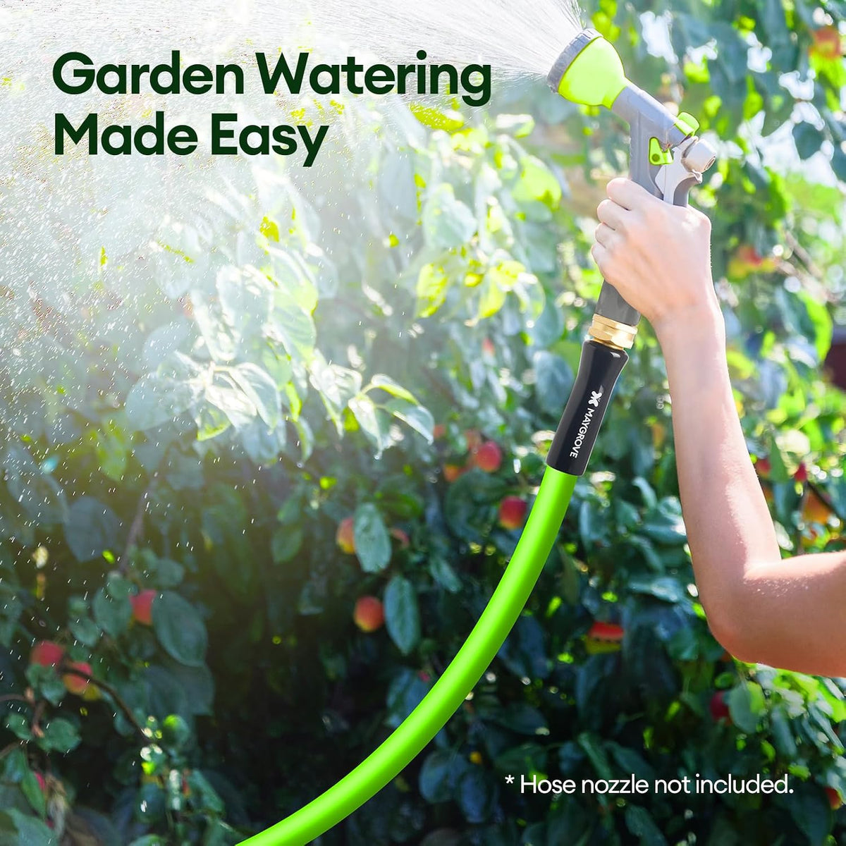 5 ft Garden Hose, 5/8 in Heavy-Duty Water Hose