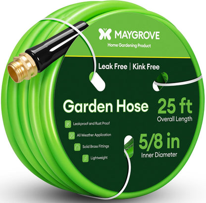 5 ft Garden Hose, 5/8 in Heavy-Duty Water Hose