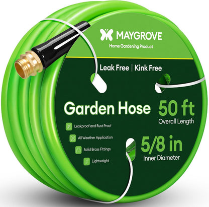 5 ft Garden Hose, 5/8 in Heavy-Duty Water Hose
