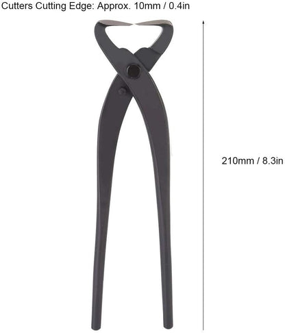 Bonsai Trunk Splitter, Styling Cutter for Garden Bonsai Beginners Ply Steel Black 210mm 1pc