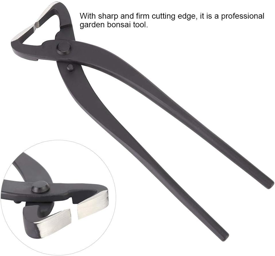 Bonsai Trunk Splitter, Styling Cutter for Garden Bonsai Beginners Ply Steel Black 210mm 1pc