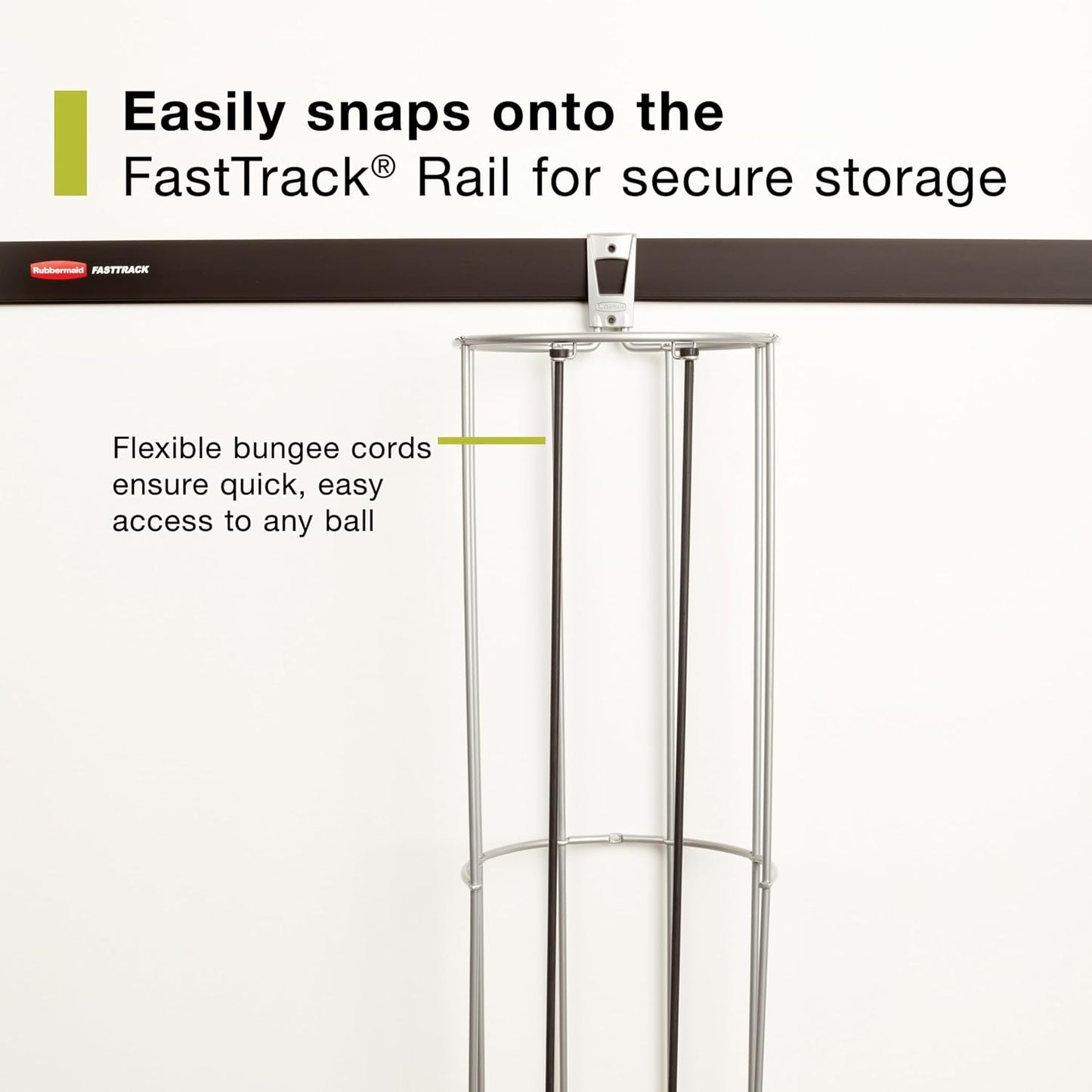 FastTrack Utility Hook Garage Wall/Tool Hanger Wall Mount and Heavy Duty Tool Hanger for Home/Garage/Wall/Shed Organization