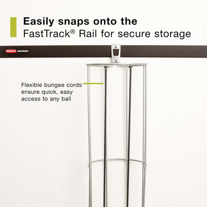 FastTrack Utility Hook Garage Wall/Tool Hanger Wall Mount and Heavy Duty Tool Hanger for Home/Garage/Wall/Shed Organization