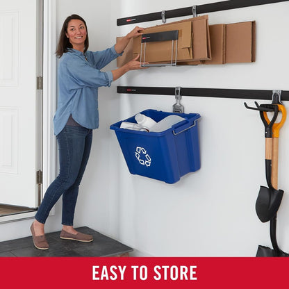 FastTrack Utility Hook Garage Wall/Tool Hanger Wall Mount and Heavy Duty Tool Hanger for Home/Garage/Wall/Shed Organization