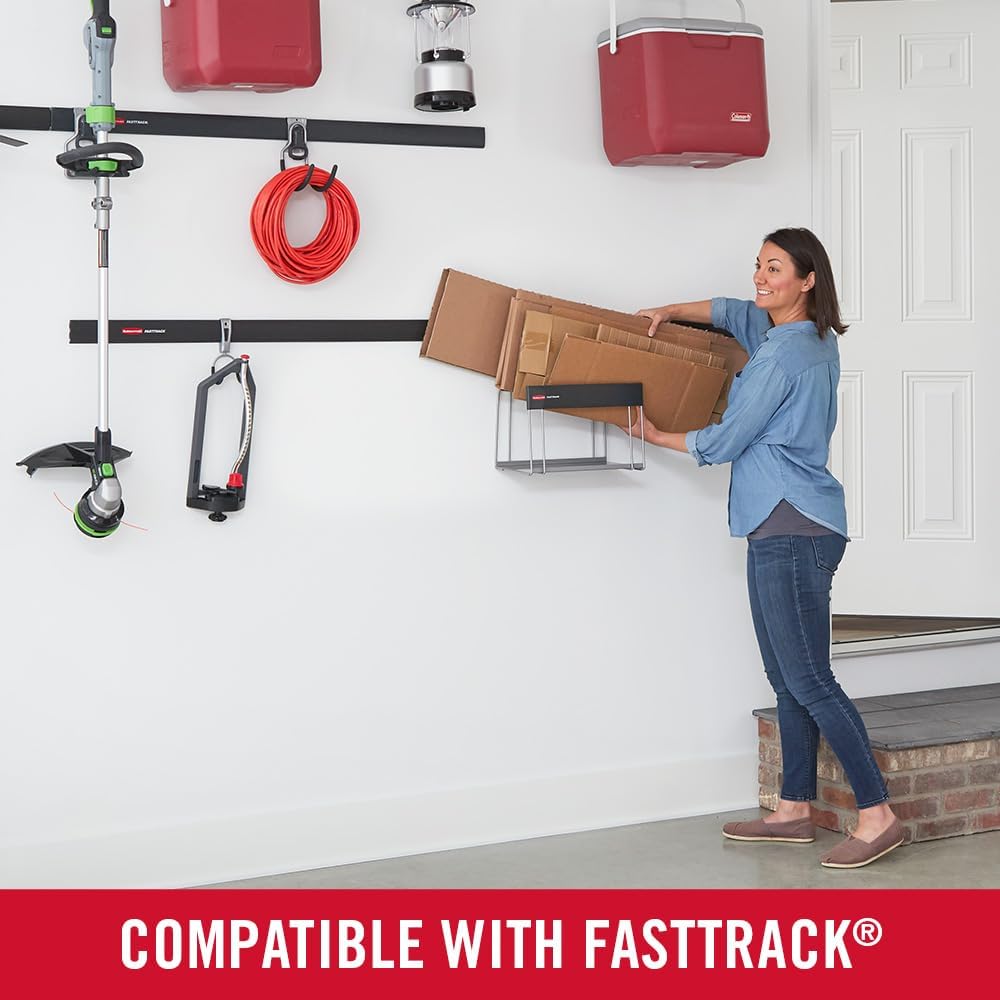 FastTrack Utility Hook Garage Wall/Tool Hanger Wall Mount and Heavy Duty Tool Hanger for Home/Garage/Wall/Shed Organization