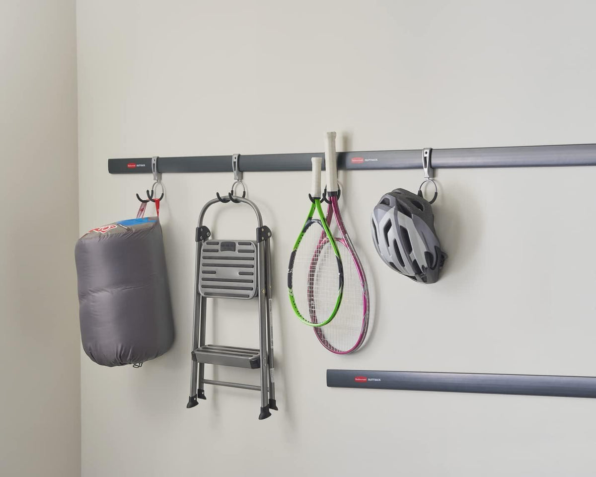 FastTrack Utility Hook Garage Wall/Tool Hanger Wall Mount and Heavy Duty Tool Hanger for Home/Garage/Wall/Shed Organization