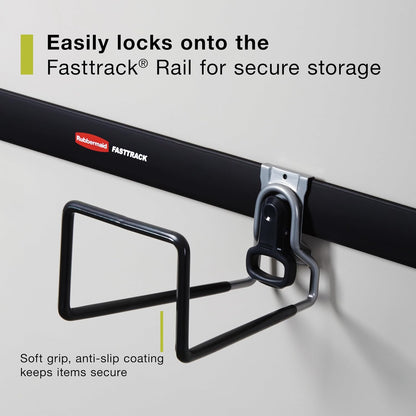 FastTrack Utility Hook Garage Wall/Tool Hanger Wall Mount and Heavy Duty Tool Hanger for Home/Garage/Wall/Shed Organization