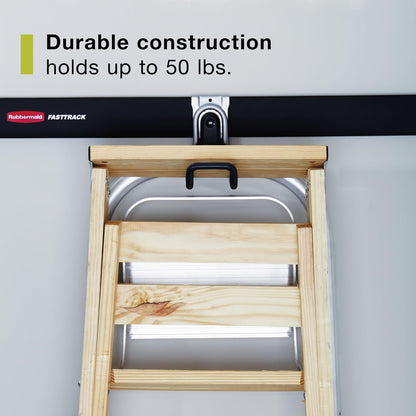 FastTrack Utility Hook Garage Wall/Tool Hanger Wall Mount and Heavy Duty Tool Hanger for Home/Garage/Wall/Shed Organization