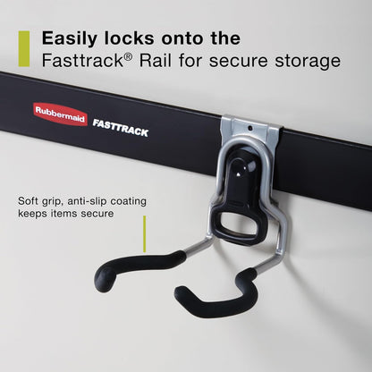 FastTrack Utility Hook Garage Wall/Tool Hanger Wall Mount and Heavy Duty Tool Hanger for Home/Garage/Wall/Shed Organization