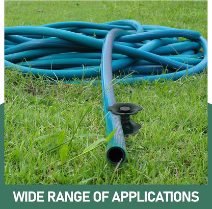 3pcs Garden Hose Guide Spikes Heavy Duty Zinc Coated Rustproof Stakes Sturdy Tops Plant Keeps Garden Hose Beds