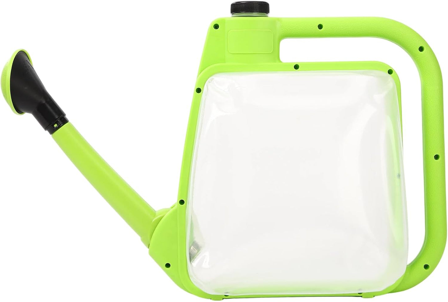 1 Gal Blue Clear Plastic Foldable Watering Can