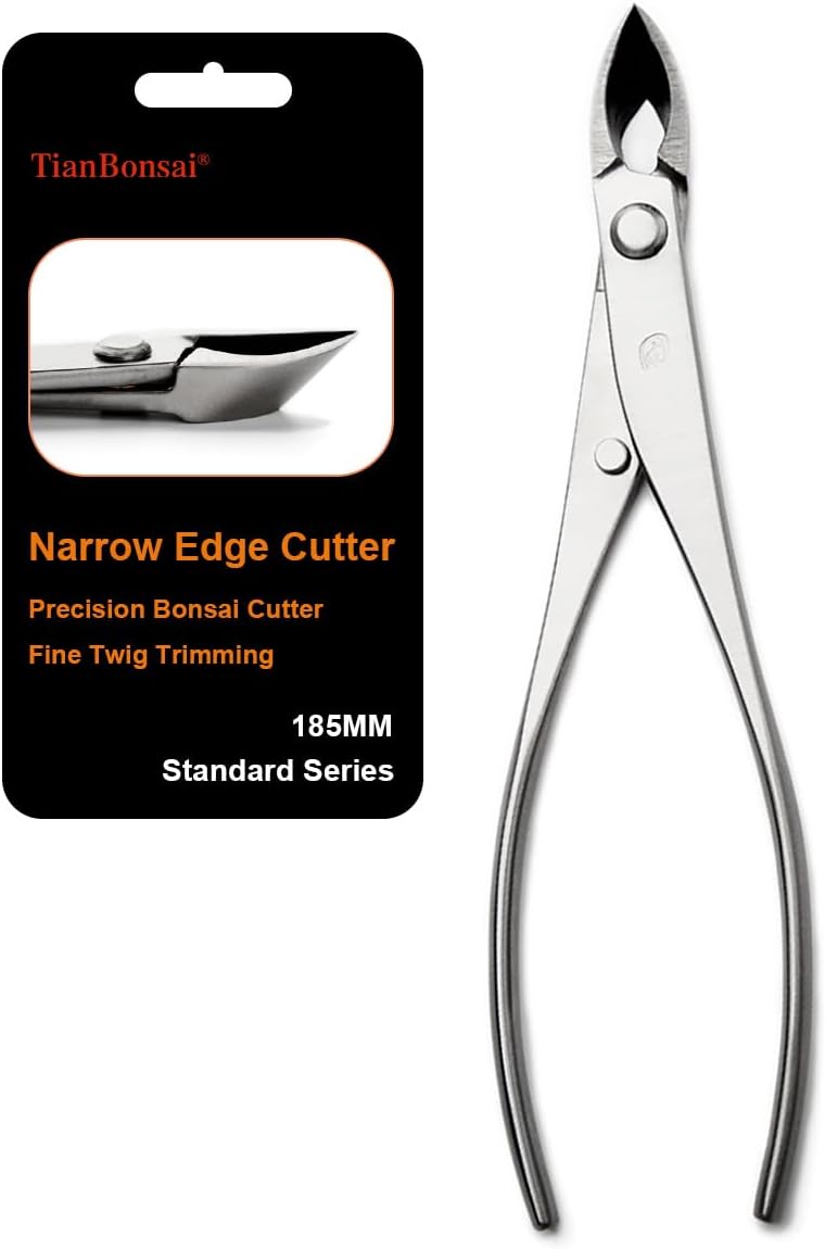 185 mm Narrow Edge Branch Cutter Straight Edge Bonsai Tools