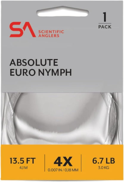 Absolute Euro Nymph Leaders 1 Pack